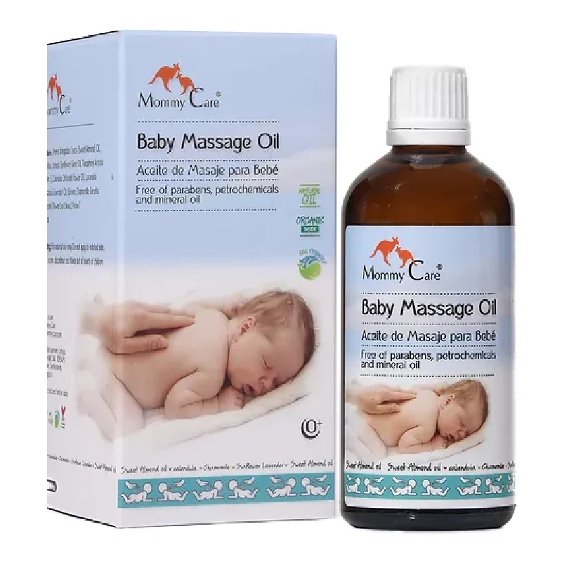 Ulei de masaj pentru bebelusi, 100 ml, Mommy Care