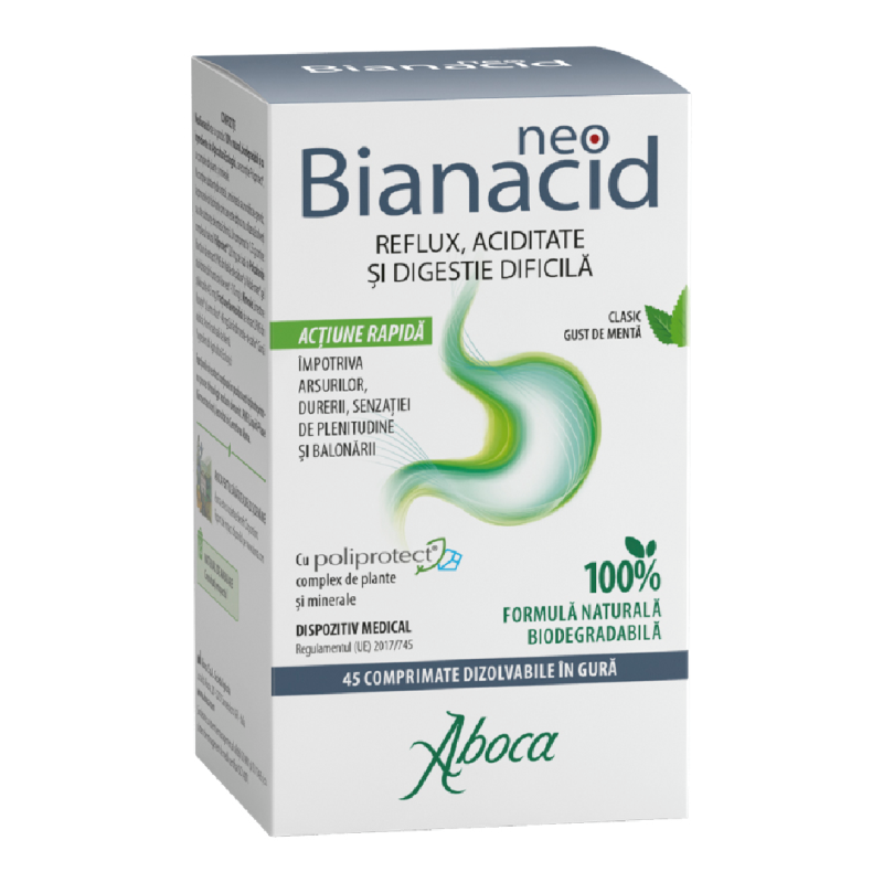 NeoBianacid, 45 comprimate, Aboca