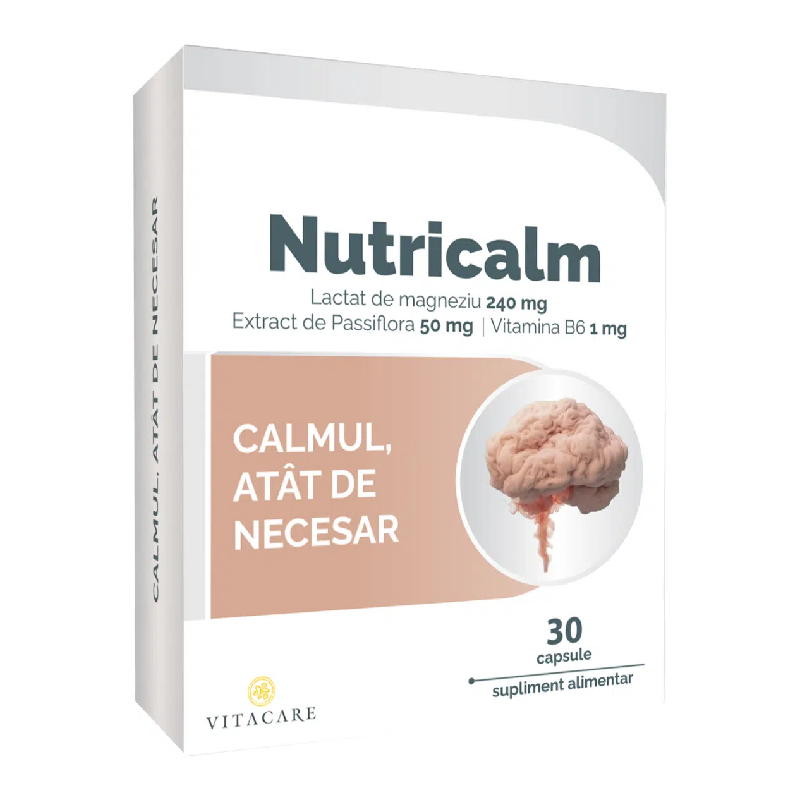 Nutricalm, 30 capsule, Vitacare