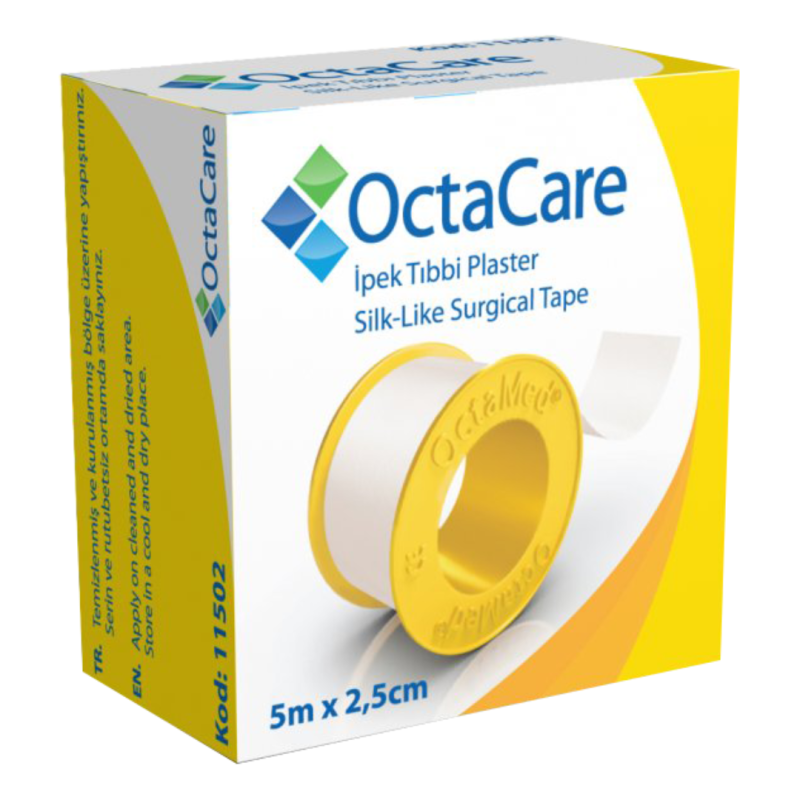 Banda adeziva Silk Like OctaCare, 2.5cm*5m, Octamed