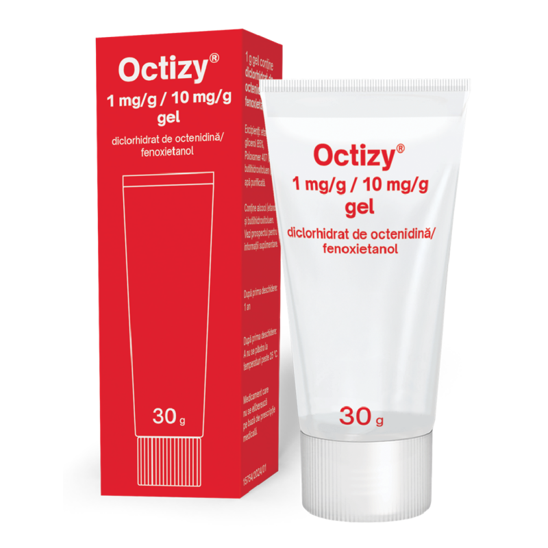 Octizy, 1 mg/g/10 mg/g gel, 30 g, Egis Pharmaceuticals