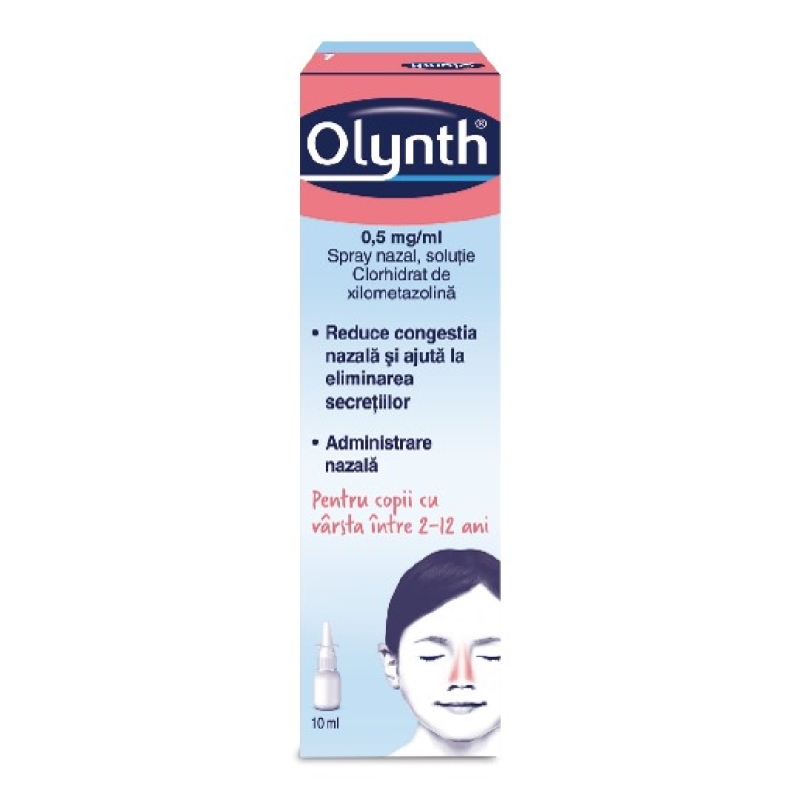 Olynth® 0,5 mg/ml spray nazal solutie, 10ml