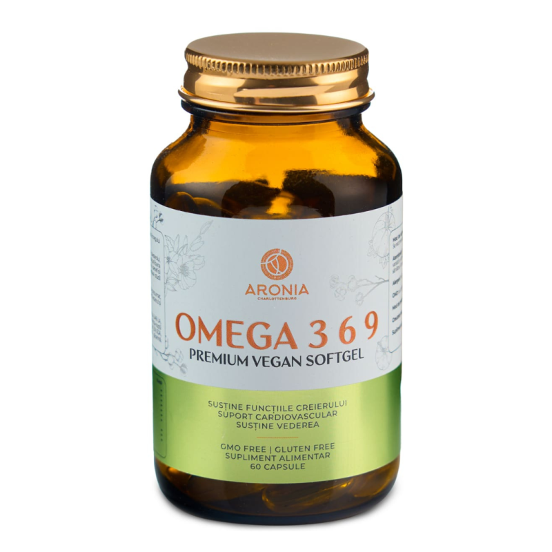 Premium Omega 3-6-9, 60 capsule, Aronia Charlottenburg