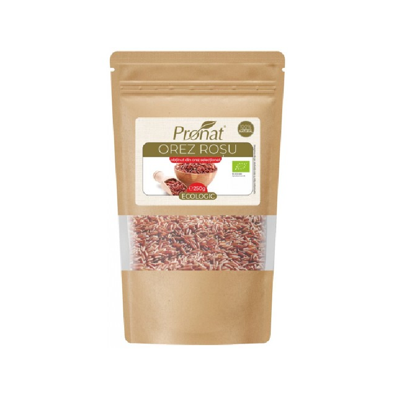 Orez rosu Bio, 250 g, Pronat