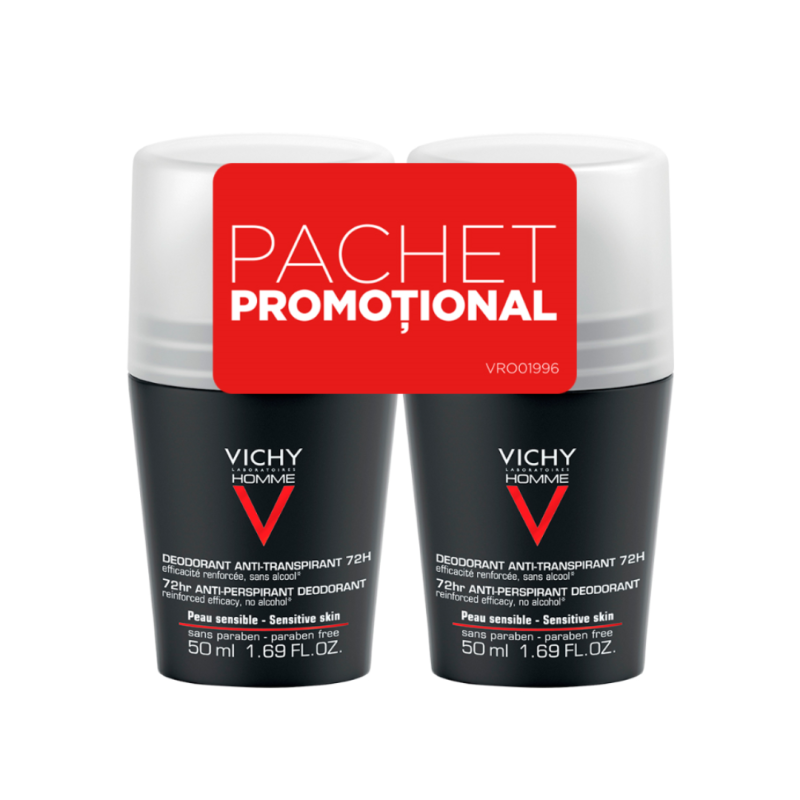Pachet Deodorant roll-on antiperspirant control extrem pentru barbati ...