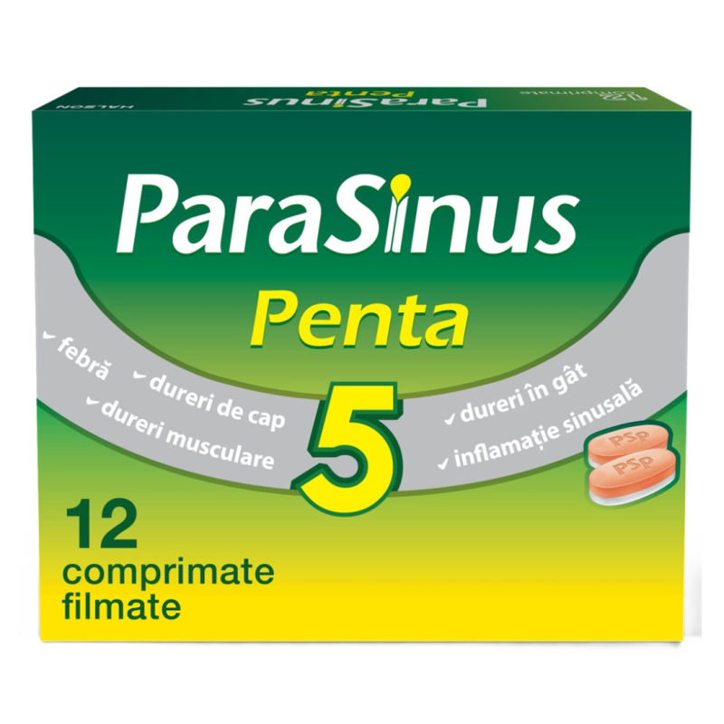 Parasinus Penta, 12 comprimate, Haleon