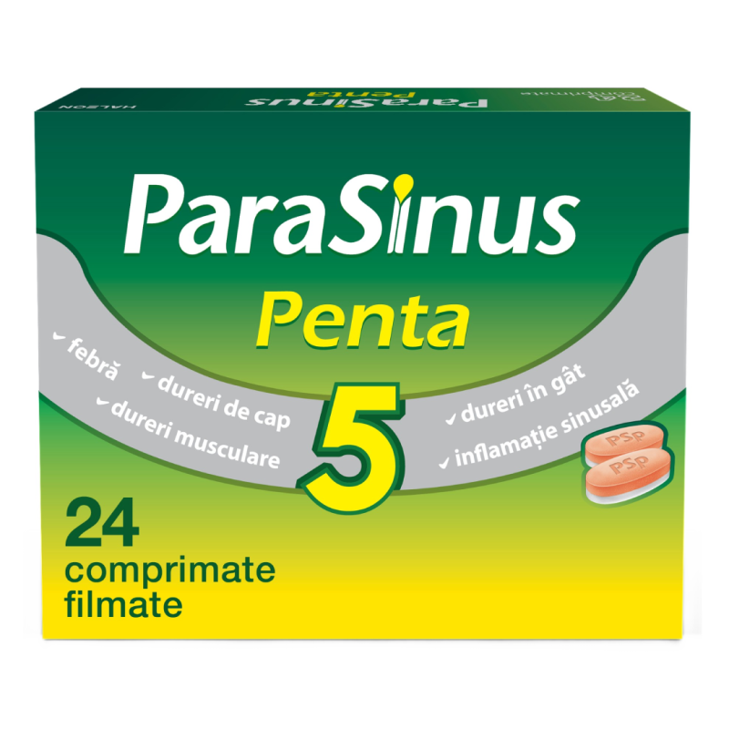 Parasinus Penta, 24 comprimate, Haleon