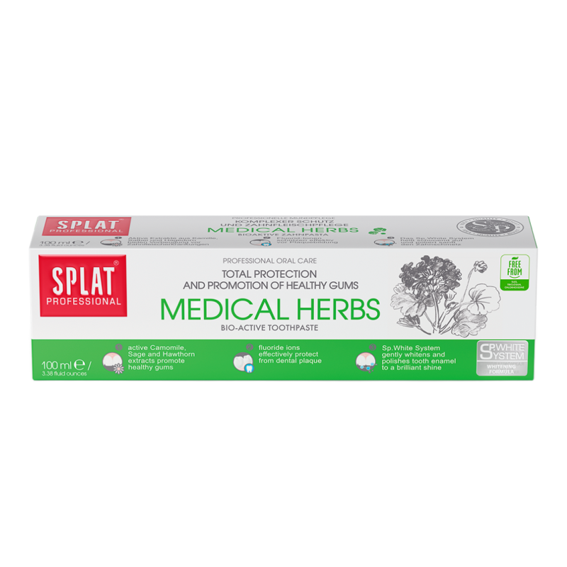 Pasta de dinti Medical Herbs, 100 ml, Splat