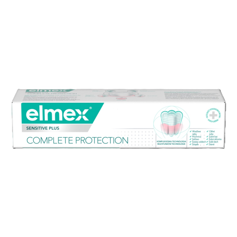 Pasta de dinti Sensitive Plus Complete Protection, 75 ml, Elmex
