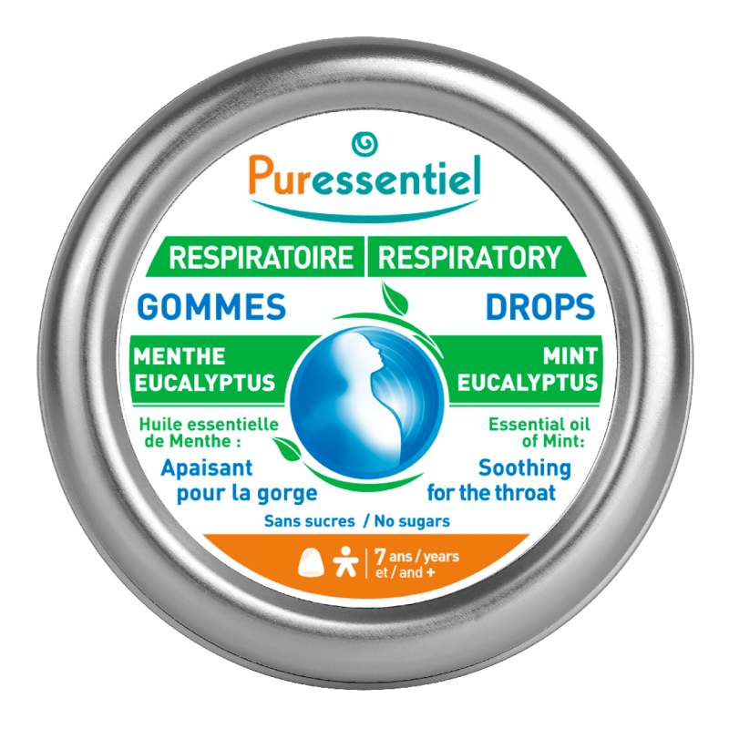 Pastile gumate pentru calmarea durerilor din gat, 45 g, Puressentiel