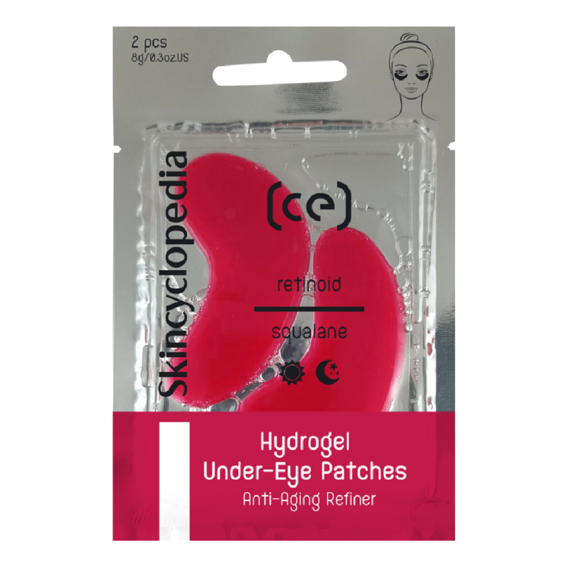 Patches hidrogel pentru conturul ochilor cu Retinoid, 2 bucati, Skincyclopedia