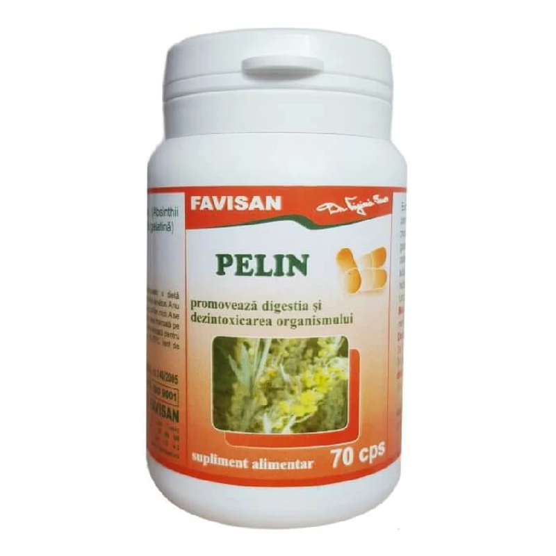 Pelin, 70 capsule, Favisan