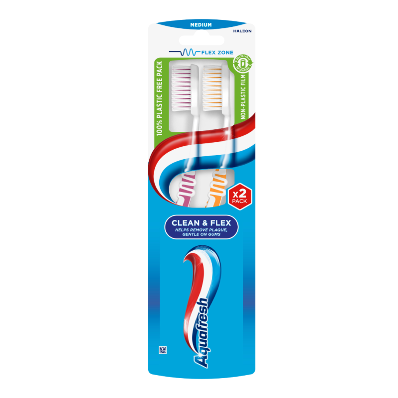 Periuta Clean&Flex Twin, Aquafresh