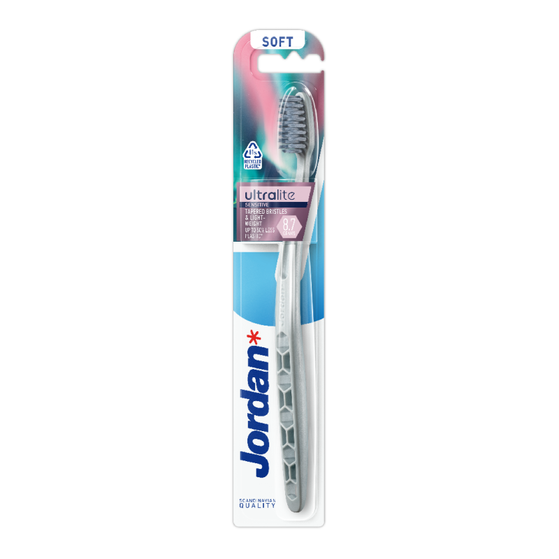 Periuta de dinti pentru adulti UltraLite Sensitive Soft, diferite culori, 1 bucata, Jordan
