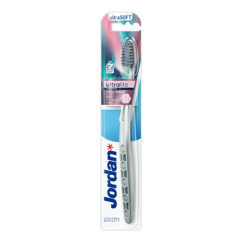 Periuta de dinti pentru adulti UltraLite Sensitive Ultrasoft, diferite culori, 1 bucata, Jordan