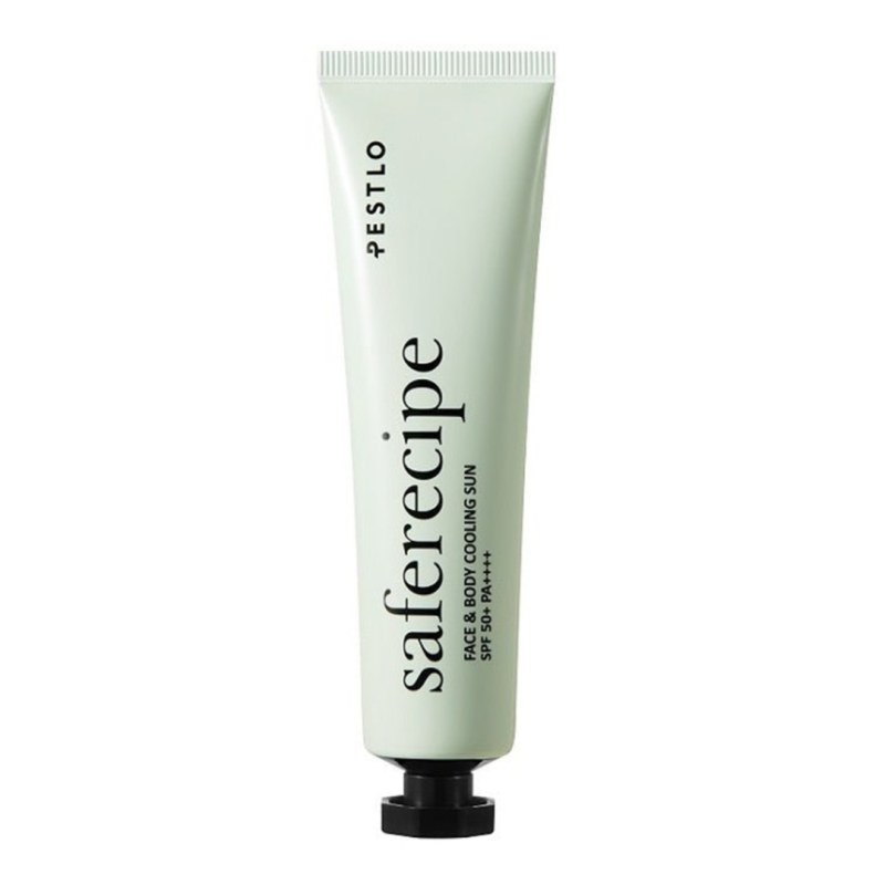 Crema pentru fata si corp cu protectie solara SPF 50+ Saferecipe Face & Body Cooling Sun, 100 ml, Pestlo
