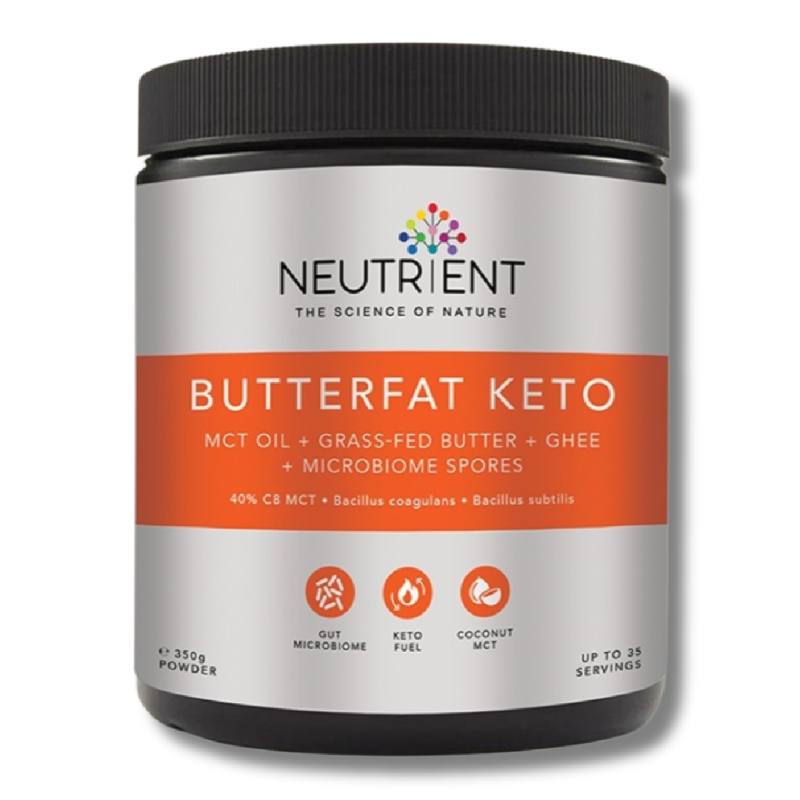 Pudra Butterfat Keto MCT, 350 g, Neutrient