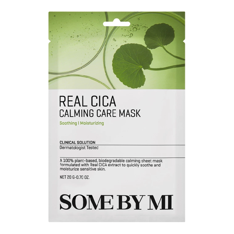 Masca de fata tip servetel Real Cica Calming Care Mask, 20g, Some By Mi