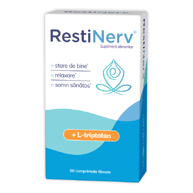 RestiNerv, 60 comprimate filmate, Zdrovit