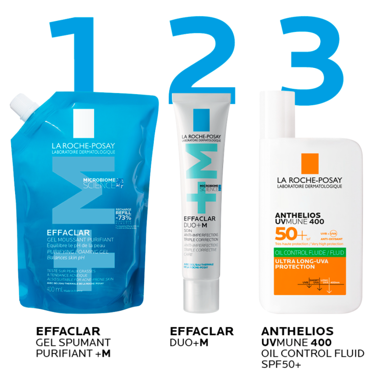Rezerva Gel spumant purifiant +M Effaclar, 400 ml, La Roche Posay
