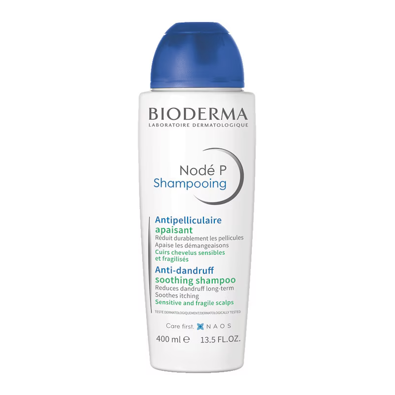 Sampon calmant anti-matreata pentru scalpul sensibil Node P, 400 ml, Bioderma