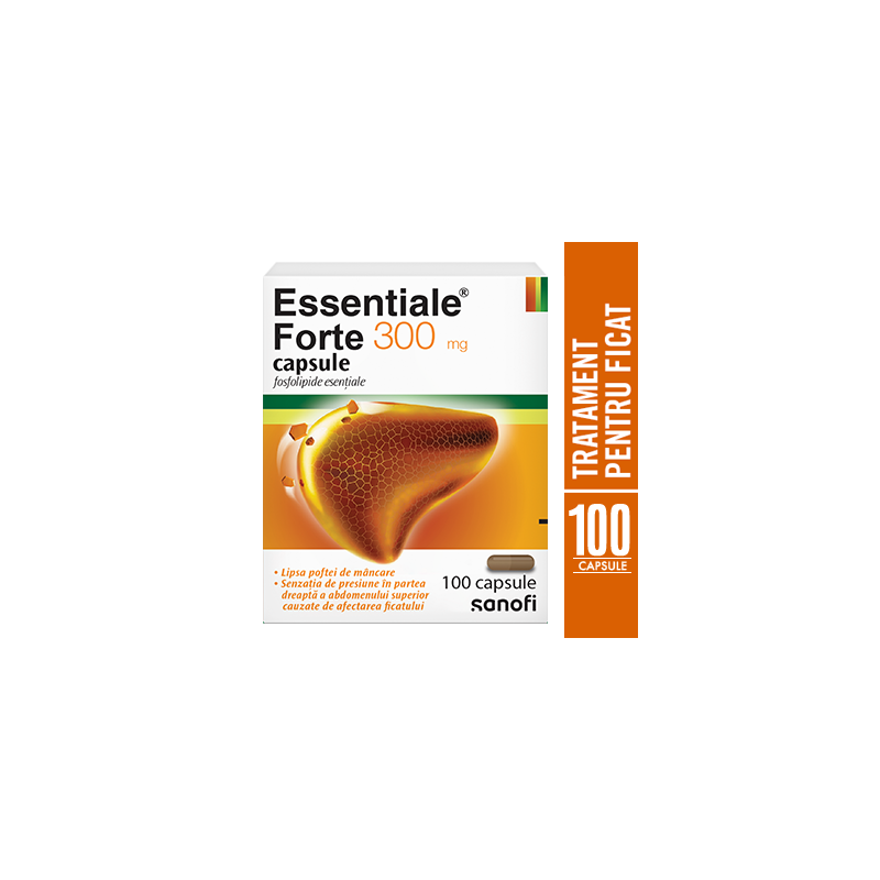 Essentiale Forte, 300 mg, 100 capsule, Sanofi