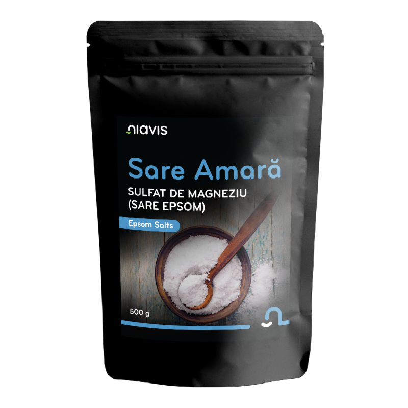 Sare amara Epsom, 500 g, Niavis