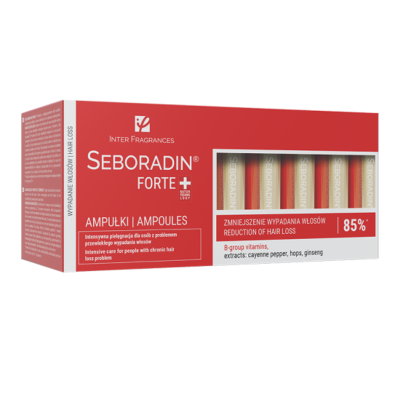 Tratament Forte impotriva caderii parului, 14 fiole* 5.5 ml, Seboradin