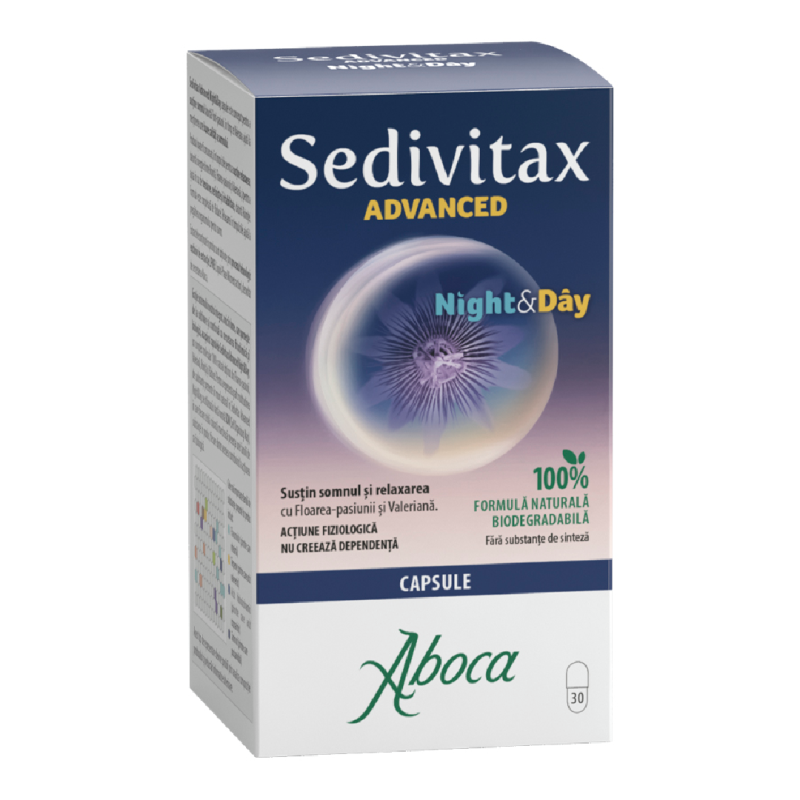 Sedivitax Advanced Night&Day, 30 capsule, Aboca