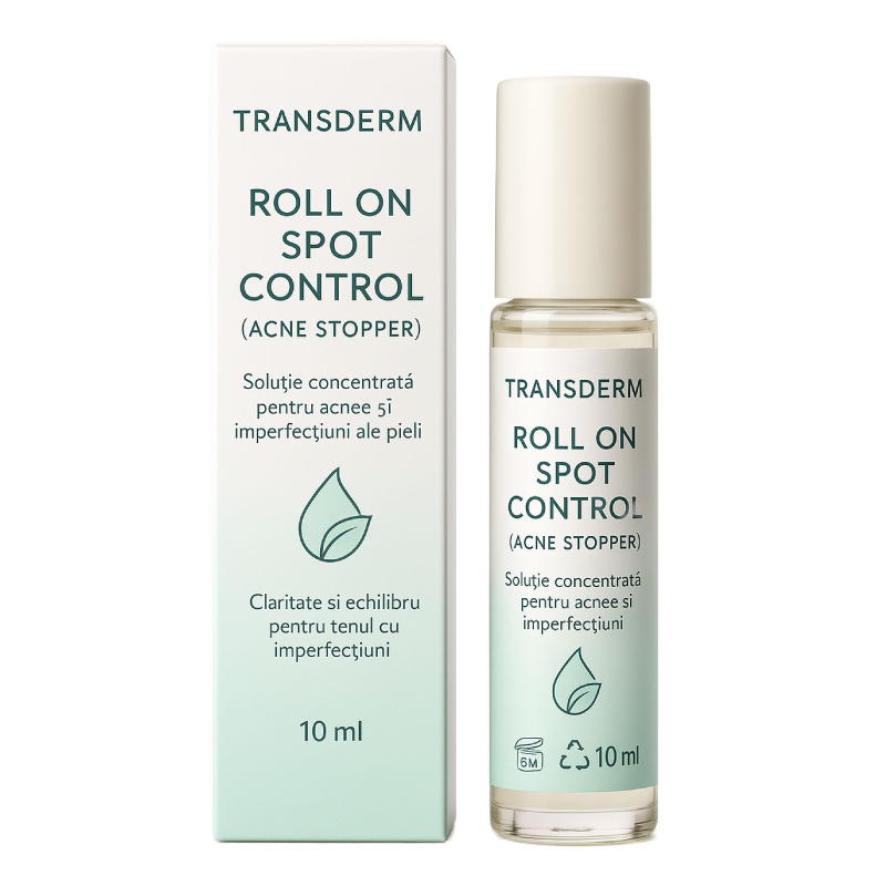 Roll on ser antiacneic, 10 ml, Transderm
