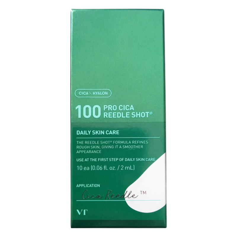 Ser facial calmant si reparator Reedle Shot 100, 2 ml*10 bucati, VT Cosmetics