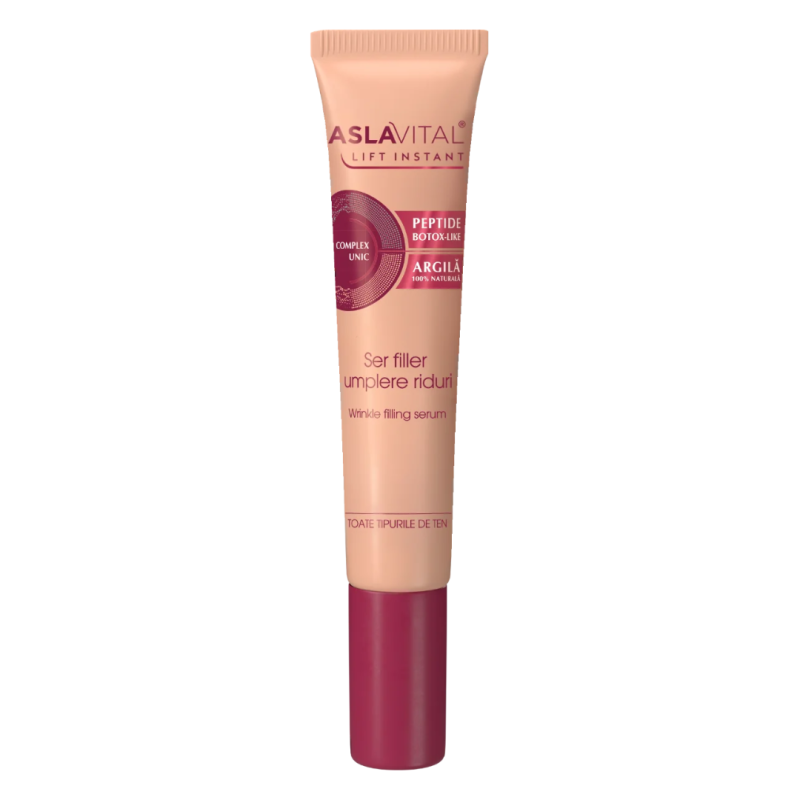 Ser filler pentru umplere riduri Lift Instant, 15ml, AslaVital