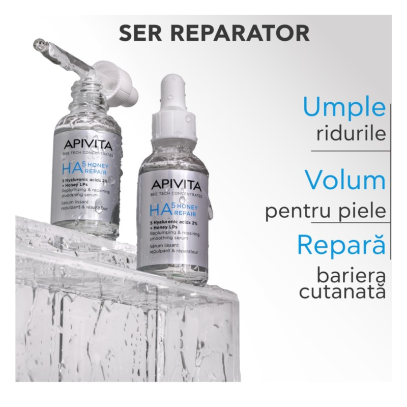 Serum reparator Bee Tech, 30ml, Apivita | Spring Farma, cumpara la