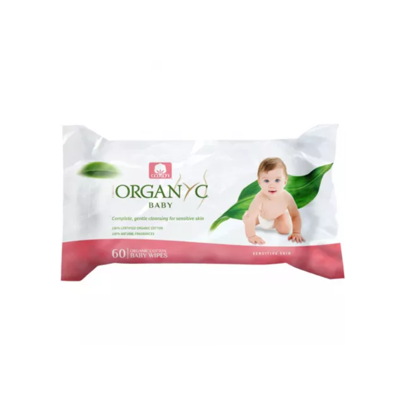 Servetele umede pentru copii Baby, 60 bucati, Organyc