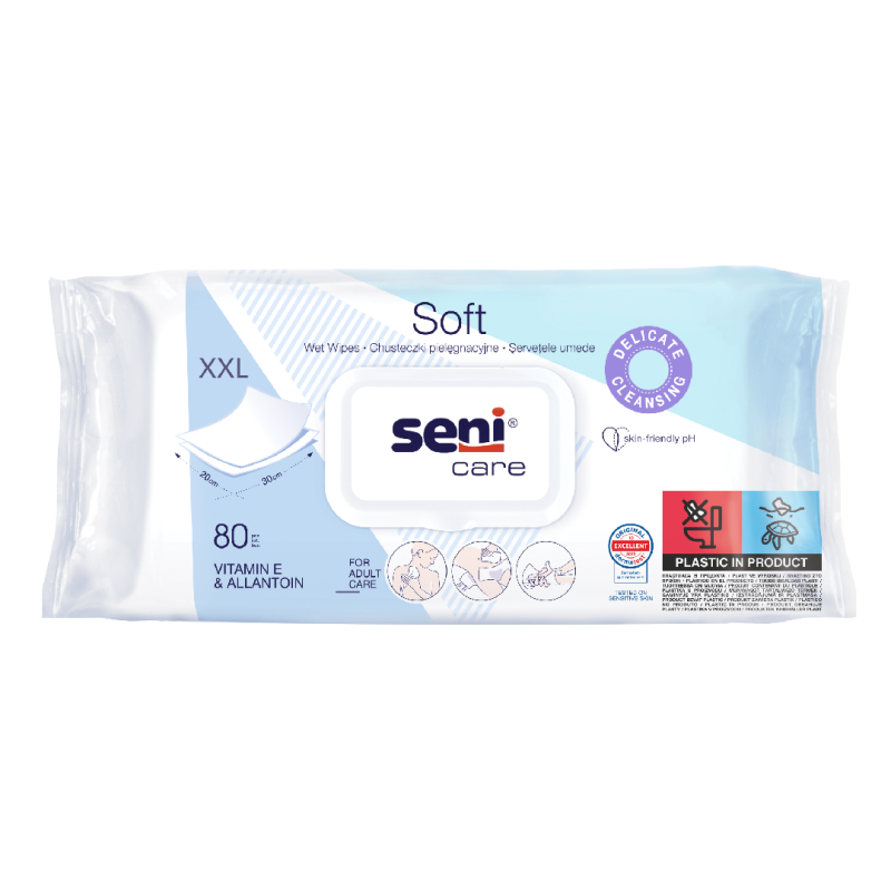 Servetelele umede Care, 80 bucati, Seni