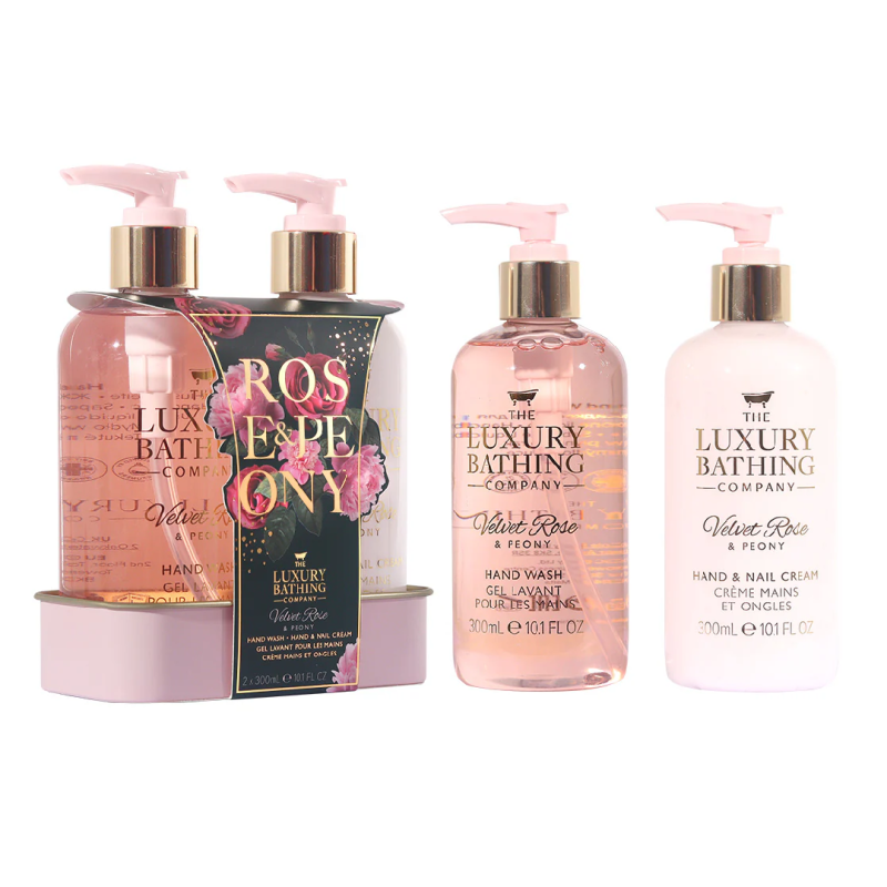 Set Cadou Delightful Duo, Velvet Rose & Peony, 2 articole, The