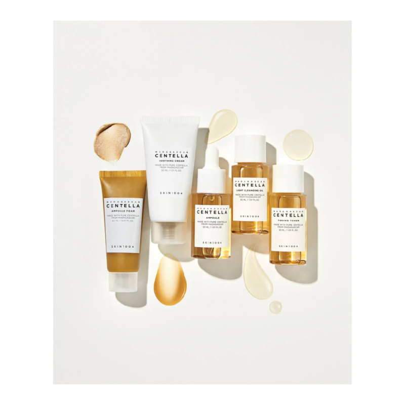 Set Travel Kit Madagascar Centella, 5 produse, Skin1004