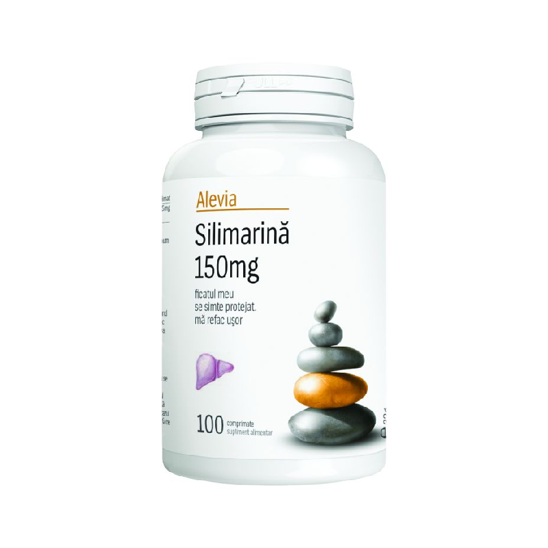 Silimarina, 150 mg, 100 comprimate, Alevia