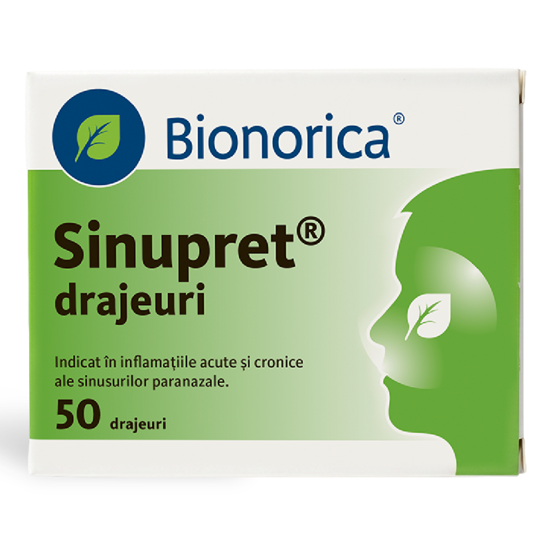 Sinupret, 50 drajeuri, Bionorica
