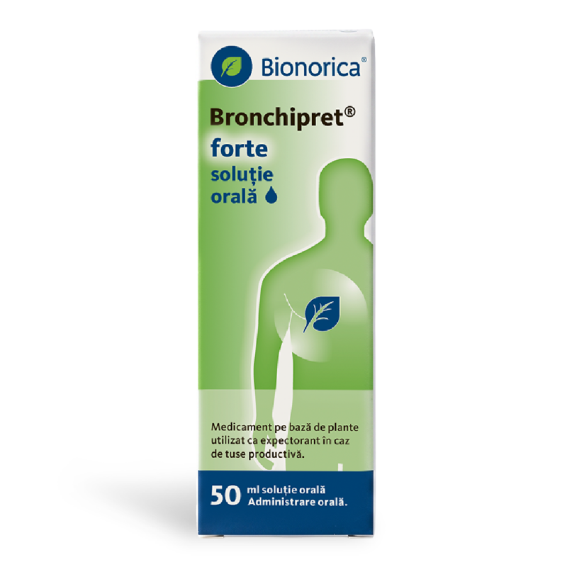 Bronchipret forte solutie orala, 50 ml, Bionorica