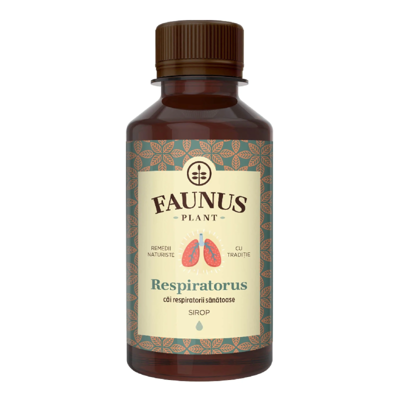Sirop Respiratorus, 200 ml, Faunus Plant