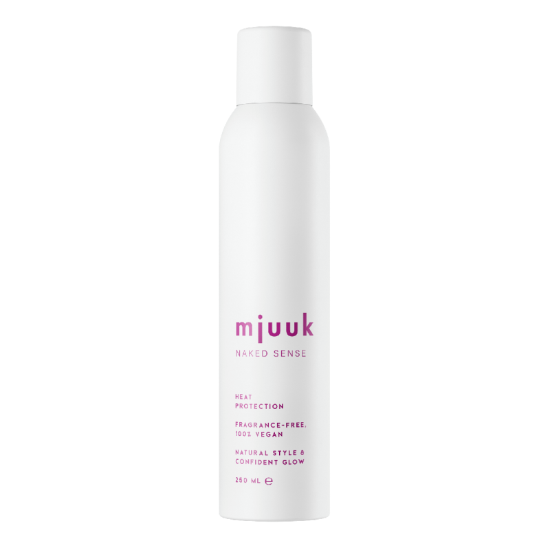 Spray cu protectie termica, fara parfum, Naked Sense, 250 ml, Mjuuk
