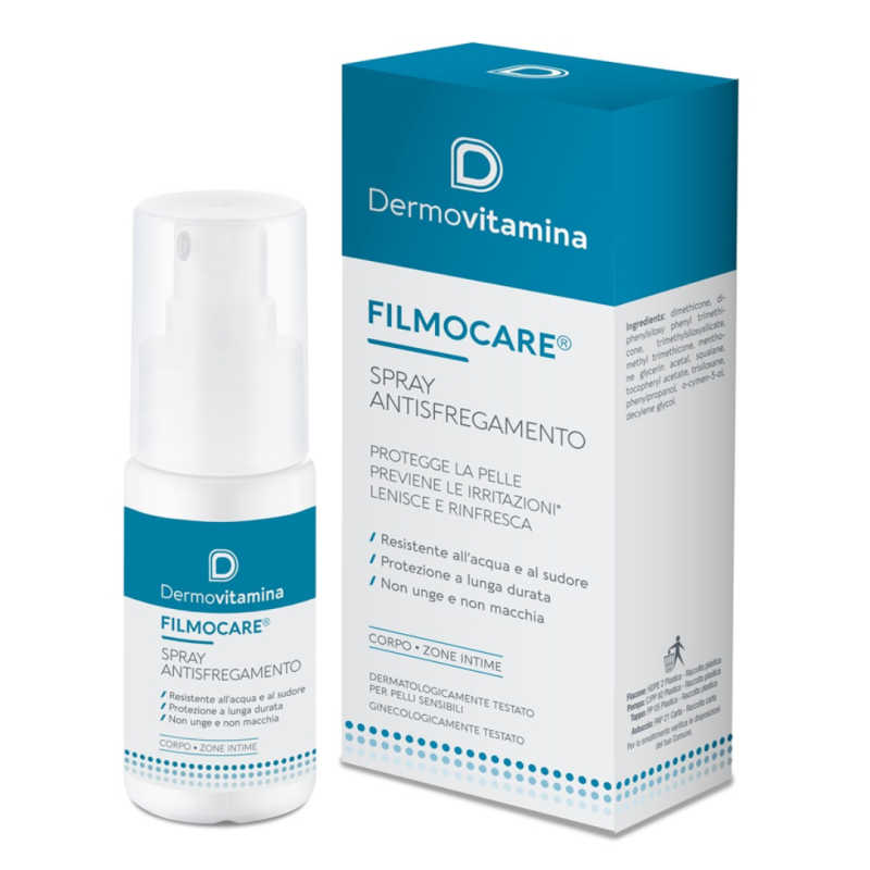 Spray impotriva iritatiilor si frecarii pielii Filmocare, 30 ml, Dermovitamina
