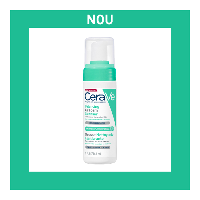 Spuma de curatare reechilibranta, ten normal si mixt, 148 ml, Cerave