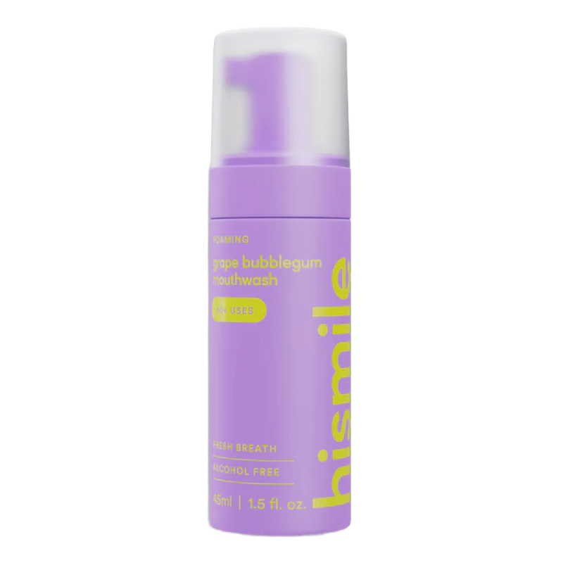 Spuma de gura Grape Bubblegum, 45 ml, Hismile