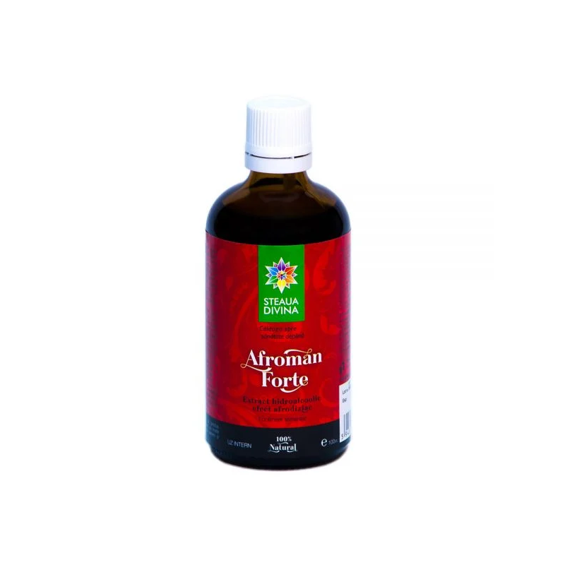 Tinctura Afroman Forte, 100ml, Steaua Divina