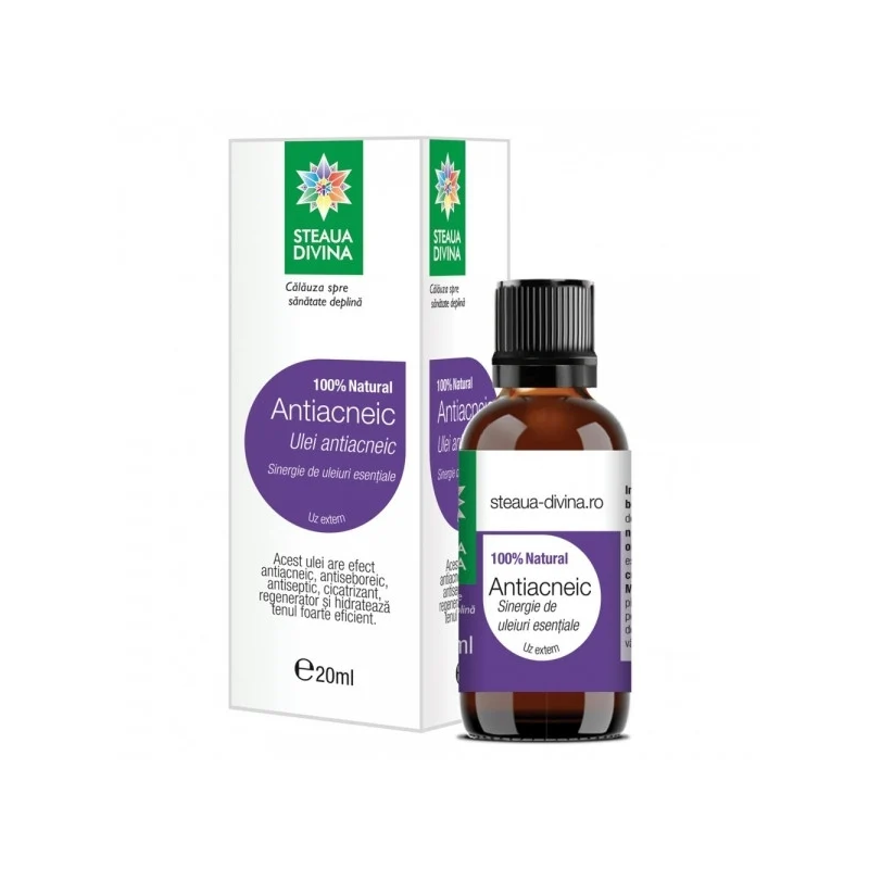 Ulei Antiacneic, 20 ml, Steaua Divina