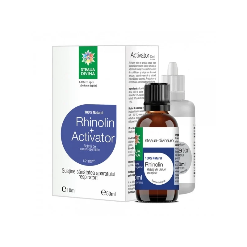 Rhinolin + Activator, 10+50 ml, Steaua Divina