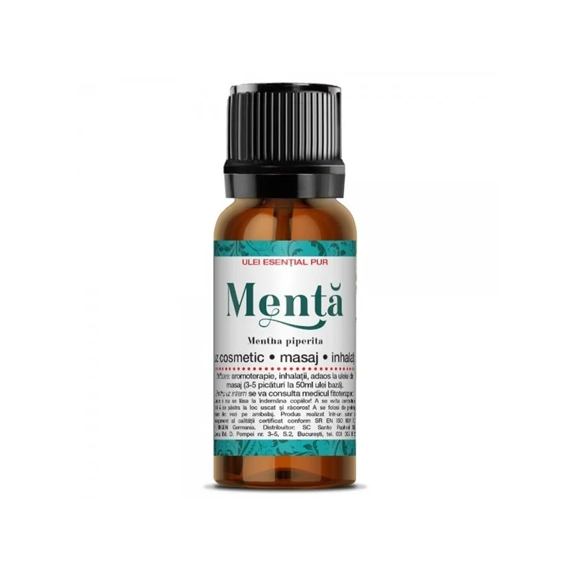 Ulei esential de Menta, 10 ml, Steaua Divina