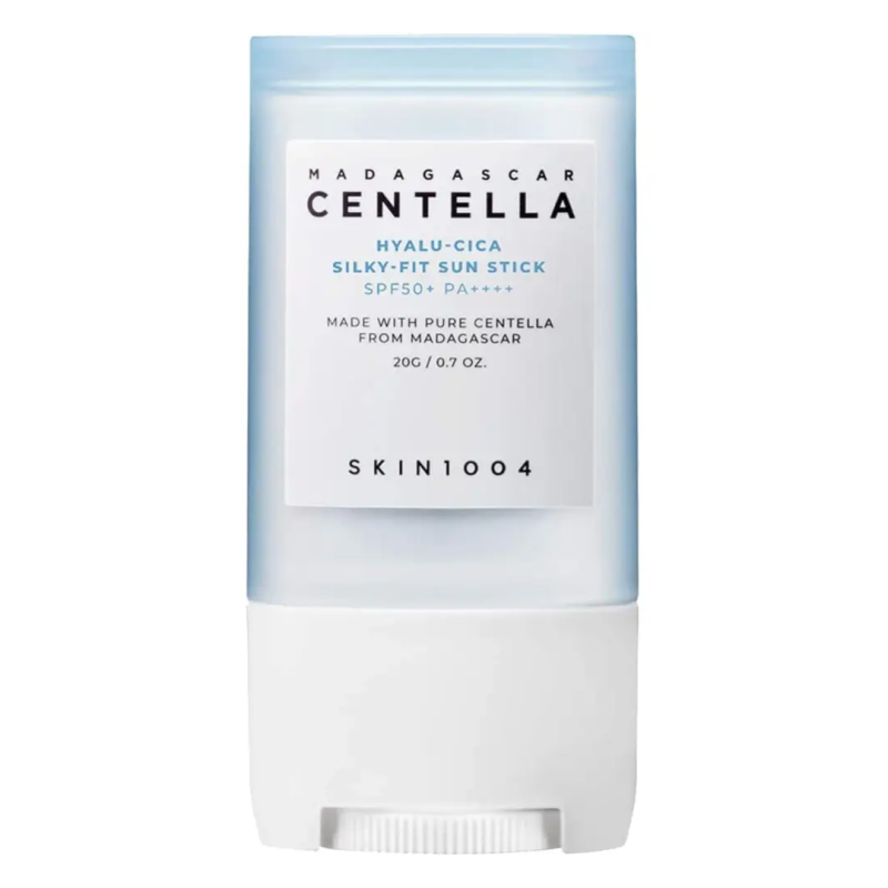 Stick pentru fata cu SPF50+ Centella Hyalu-Cica Silky-Fit, 20g, Skin1004